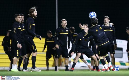 Χωρίς προβλήματα η προπόνηση της ΑΕΚ