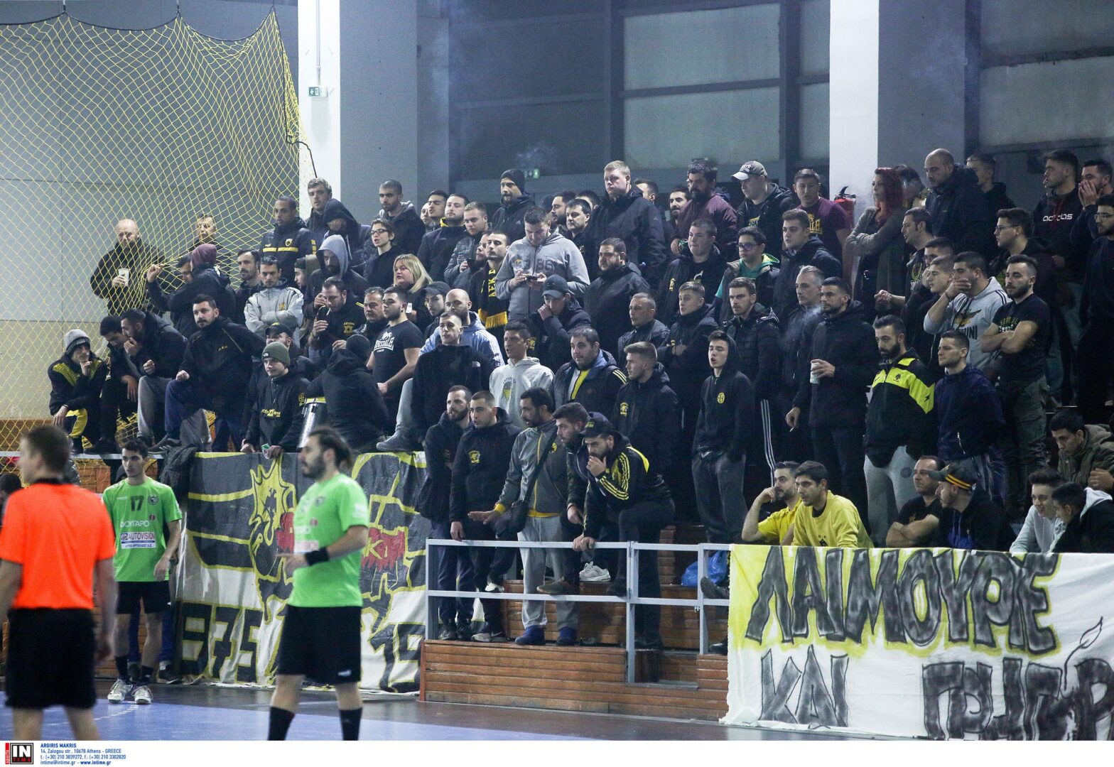 Η ατμόσφαιρα στην Αίθουσα Κασιμάτης απέναντι στον Διομήδη (ΒΙΝΤΕΟ)