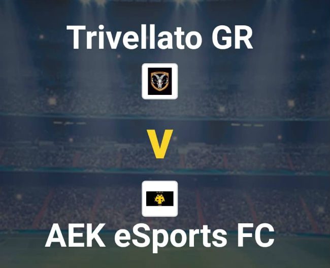 Ντέρμπι με την Trivellato GR η ομάδα eSports της ΑΕΚ