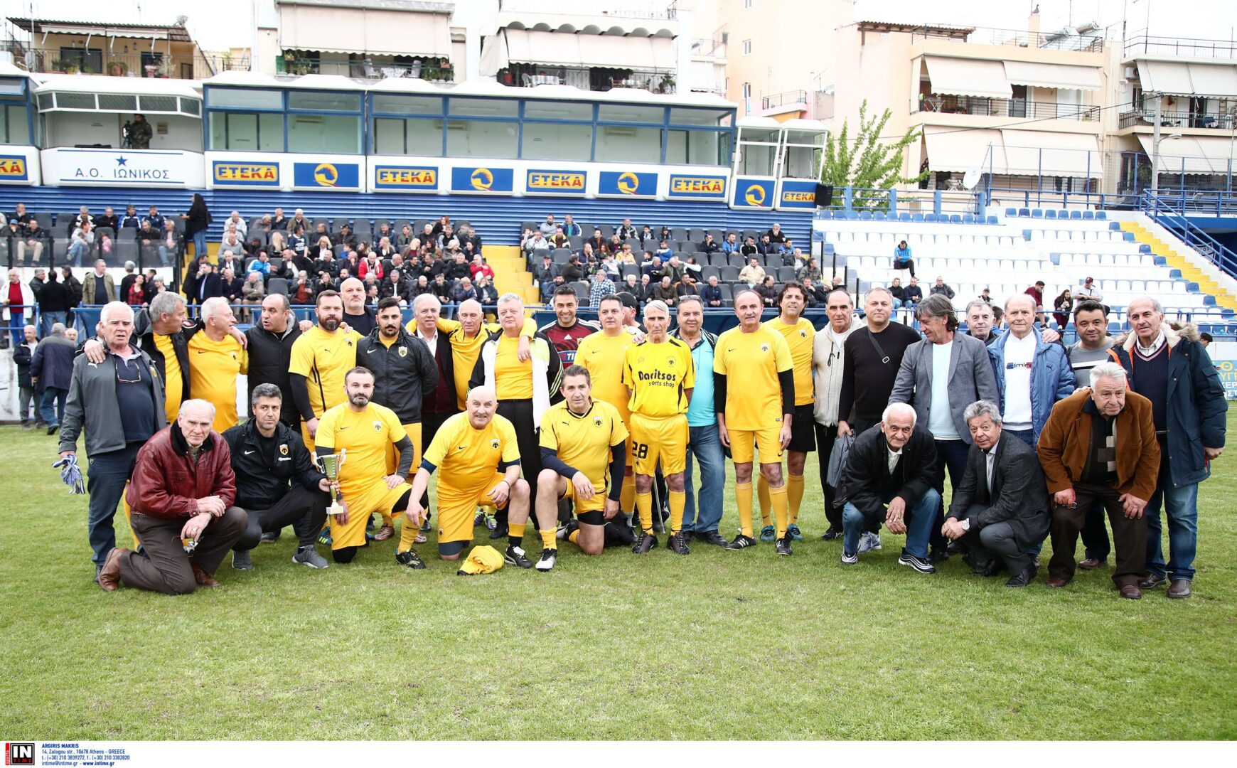 Φιλανθρωπικό φιλικό των παλαιμάχων στο Νέο Ηράκλειο