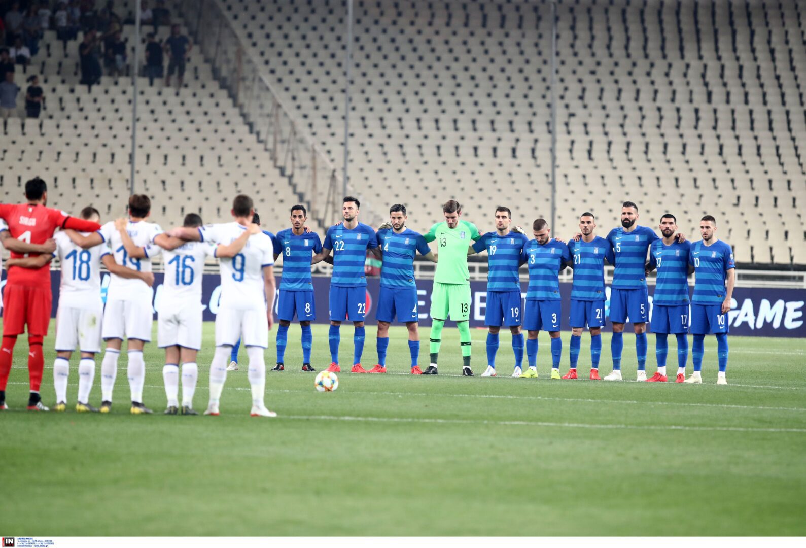 Live Streaming: Ελλάδα-Αρμενία (21:45)