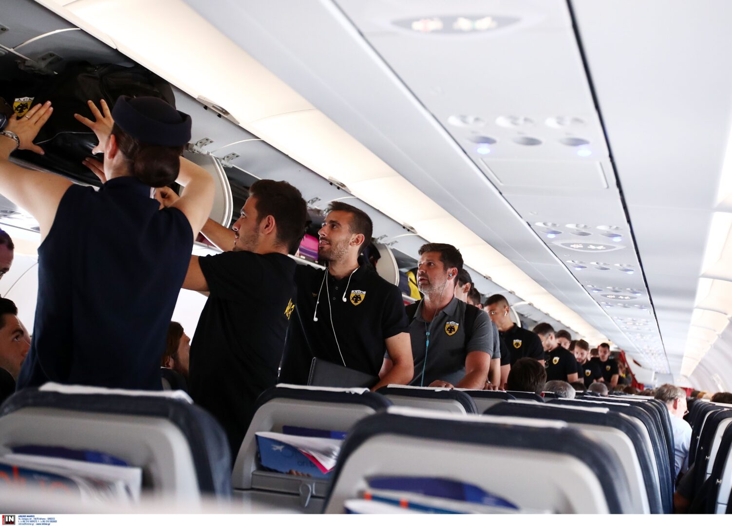 Η αναχώρηση της ΑΕΚ για Κιέλτσε (pics)