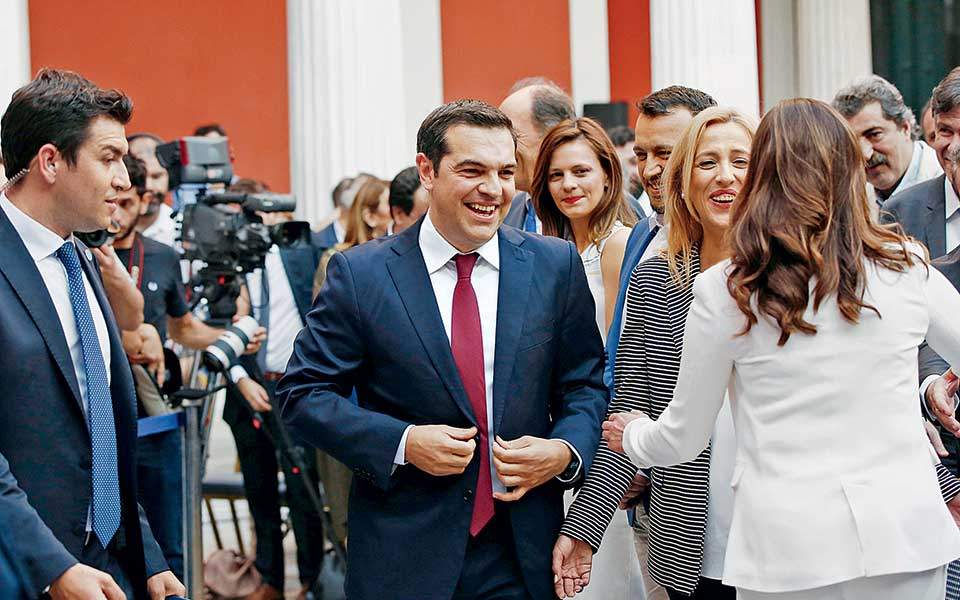 Στο Ζάππειο ο Αλέξης Τσίπρας