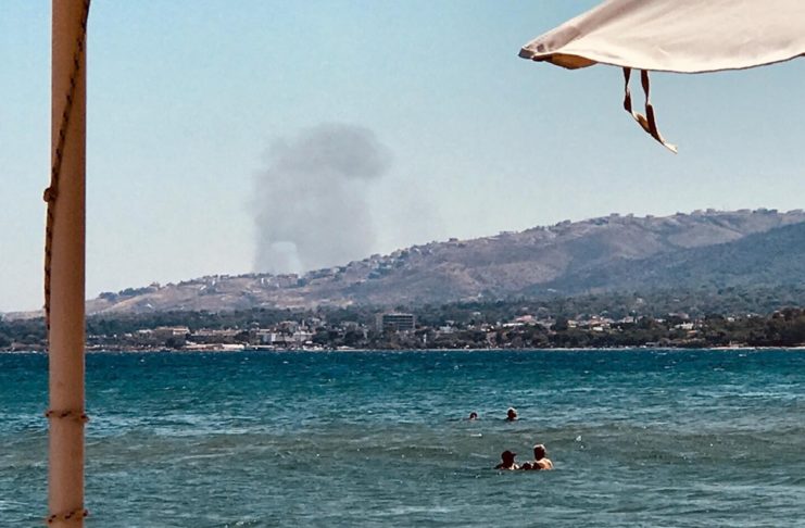 Πυρκαγιά στη Ραφήνα!