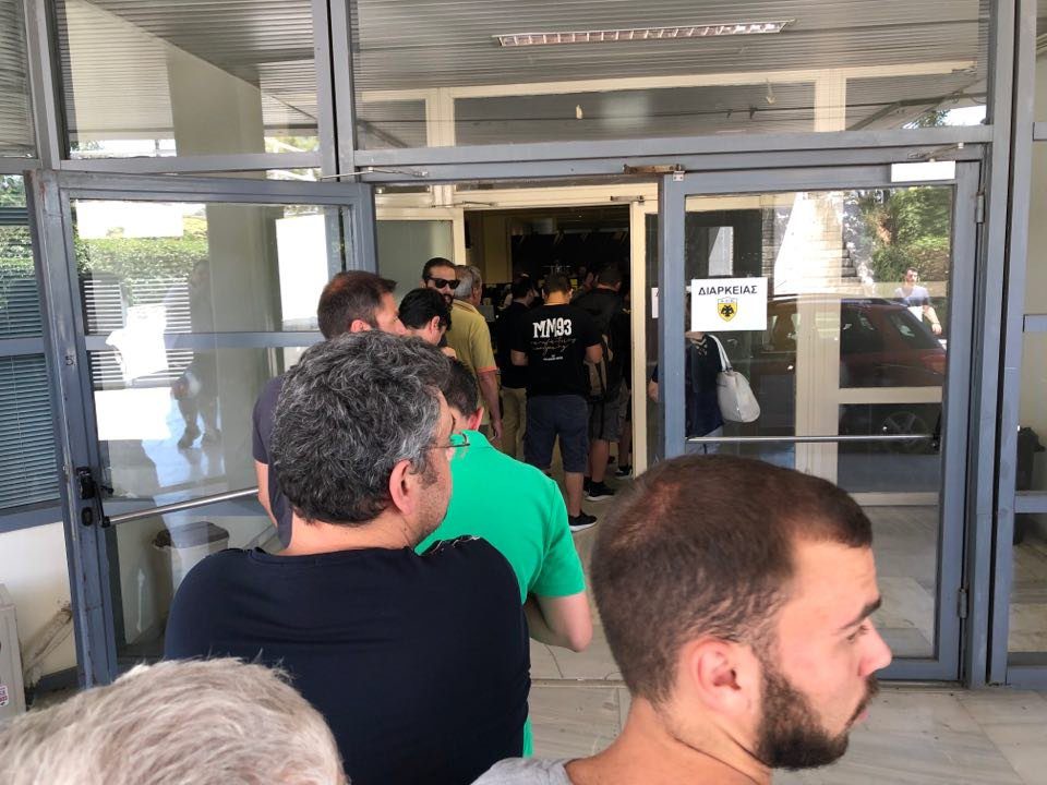 Τέλος στα διαρκείας της ΑΕΚ λόγω σεισμού