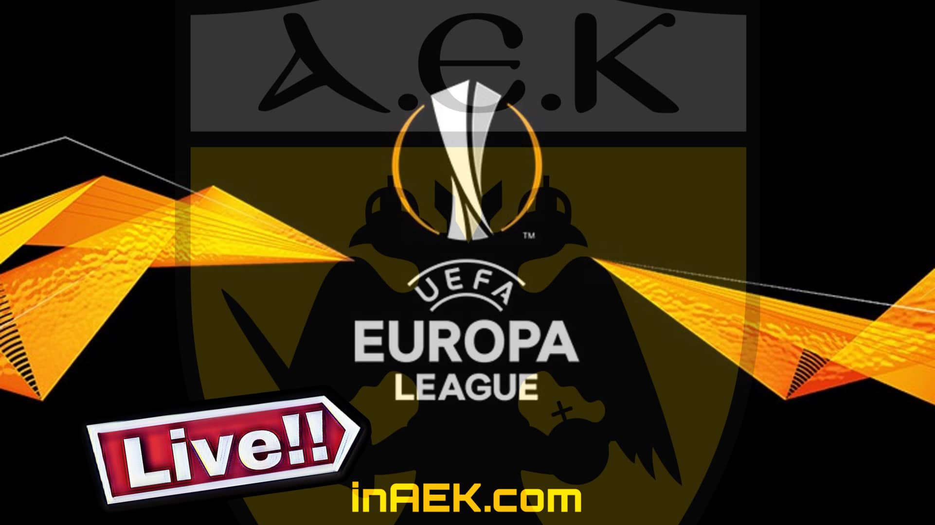 Europa League: Η κλήρωση της ΑΕΚ ΖΩΝΤΑΝΑ στο inAEK.com!(Live Update)