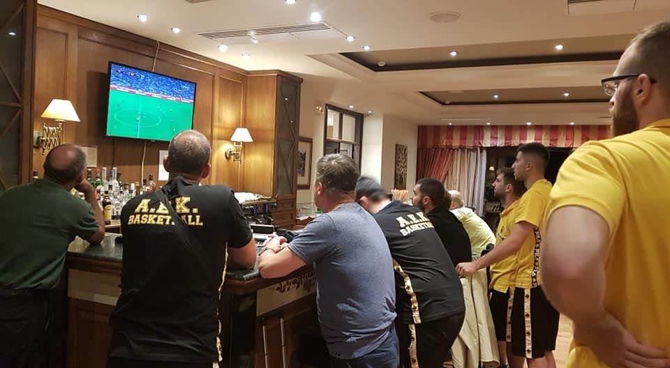 Είδε την ΑΕΚ η Βασίλισσα (ΦΩΤΟ)