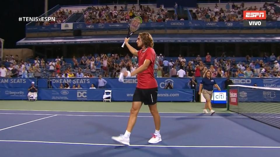 Στον τρίτο γύρο του Citi Open ο Τσιτσιπάς!