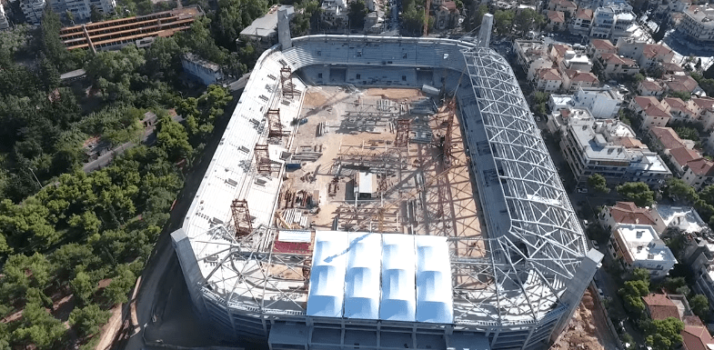 Drone πάνω απ’τον Ναό (video)