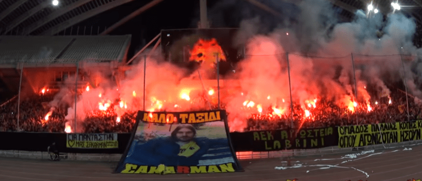 Το πέταλο κατά την διάρκεια του αγώνα (vid)