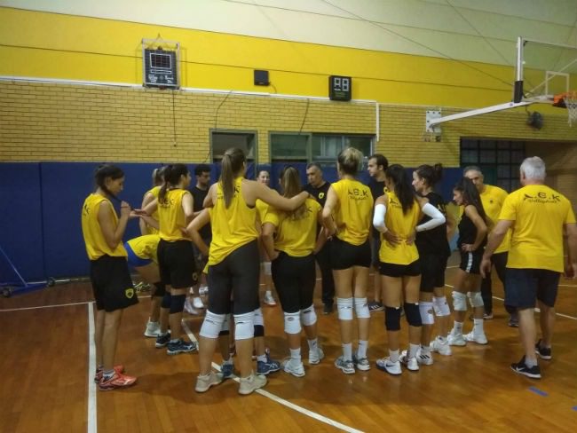 Επέλεξαν τα νούμερά τους τα κορίτσια της ΑΕΚ στο βόλεϊ γυναικών