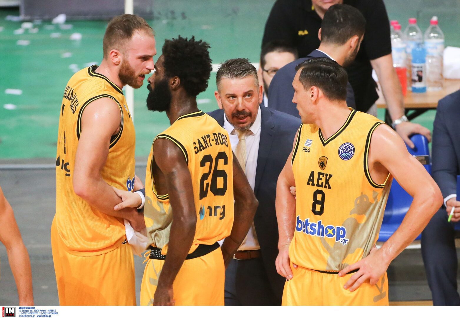 AEK-Rasta Vechta: Τα στιγμιότυπα της αναμέτρησης (vid)