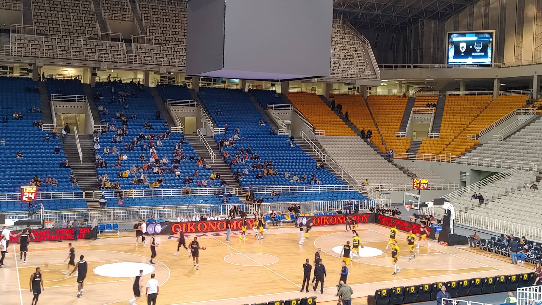 Απογοητευτική η προσέλευση του κόσμου στο ΑΕΚ – Ρέθυμνο