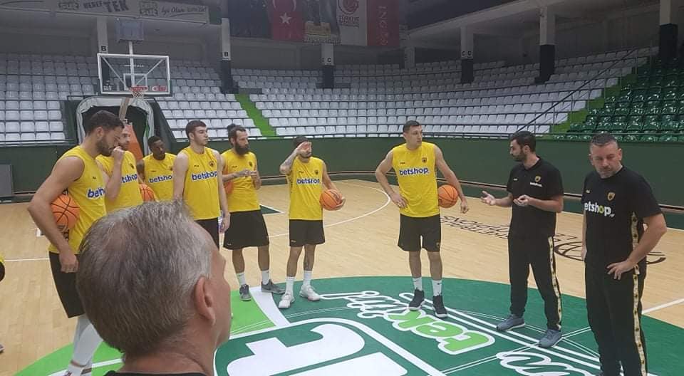 Bandirma-AEK: Προπονήθηκε στο Πάνορμο η Βασίλισσα (ΦΩΤΟ)
