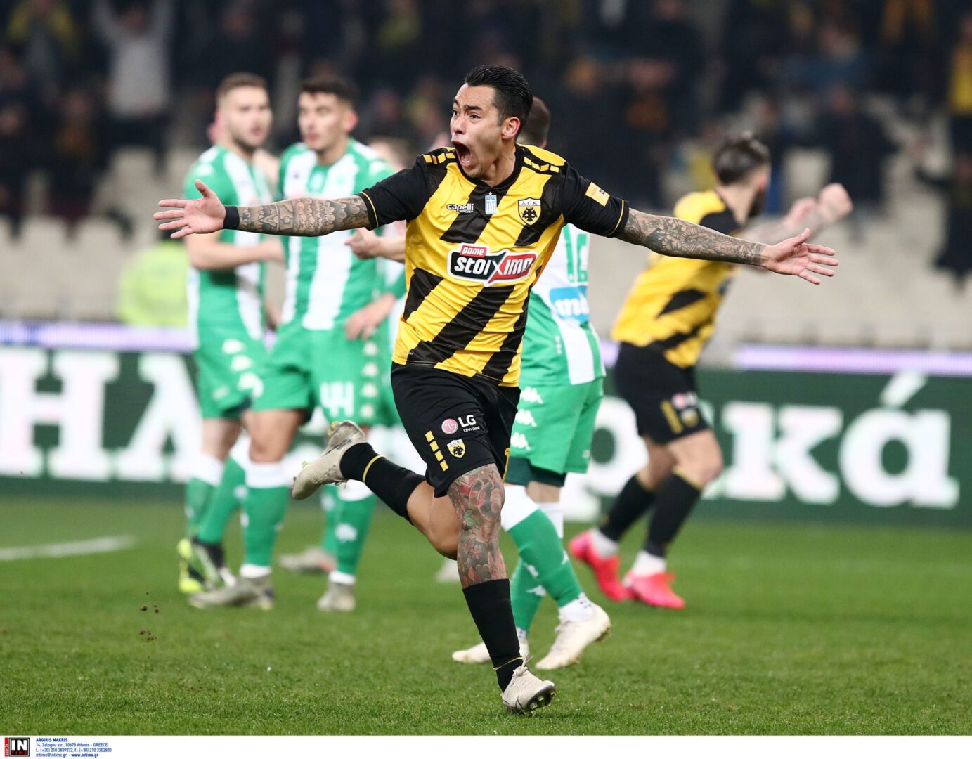 Η παρακάμερα του ΑΕΚ-Παναθηναϊκός (vid)