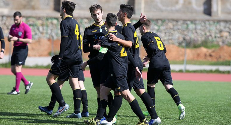 Ισοπαλία με Απόλλωνα η Κ17