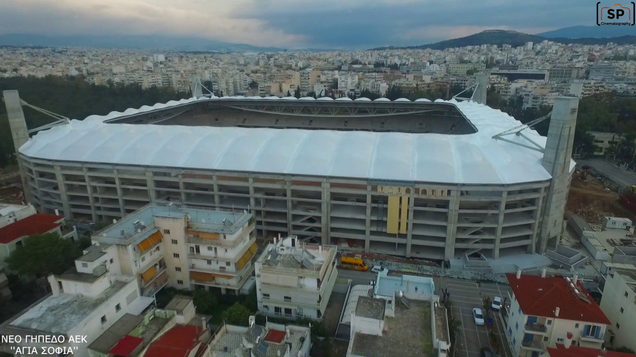 Βίντεο από τα έργα αντιστήριξης στην Αγιά Σοφιά