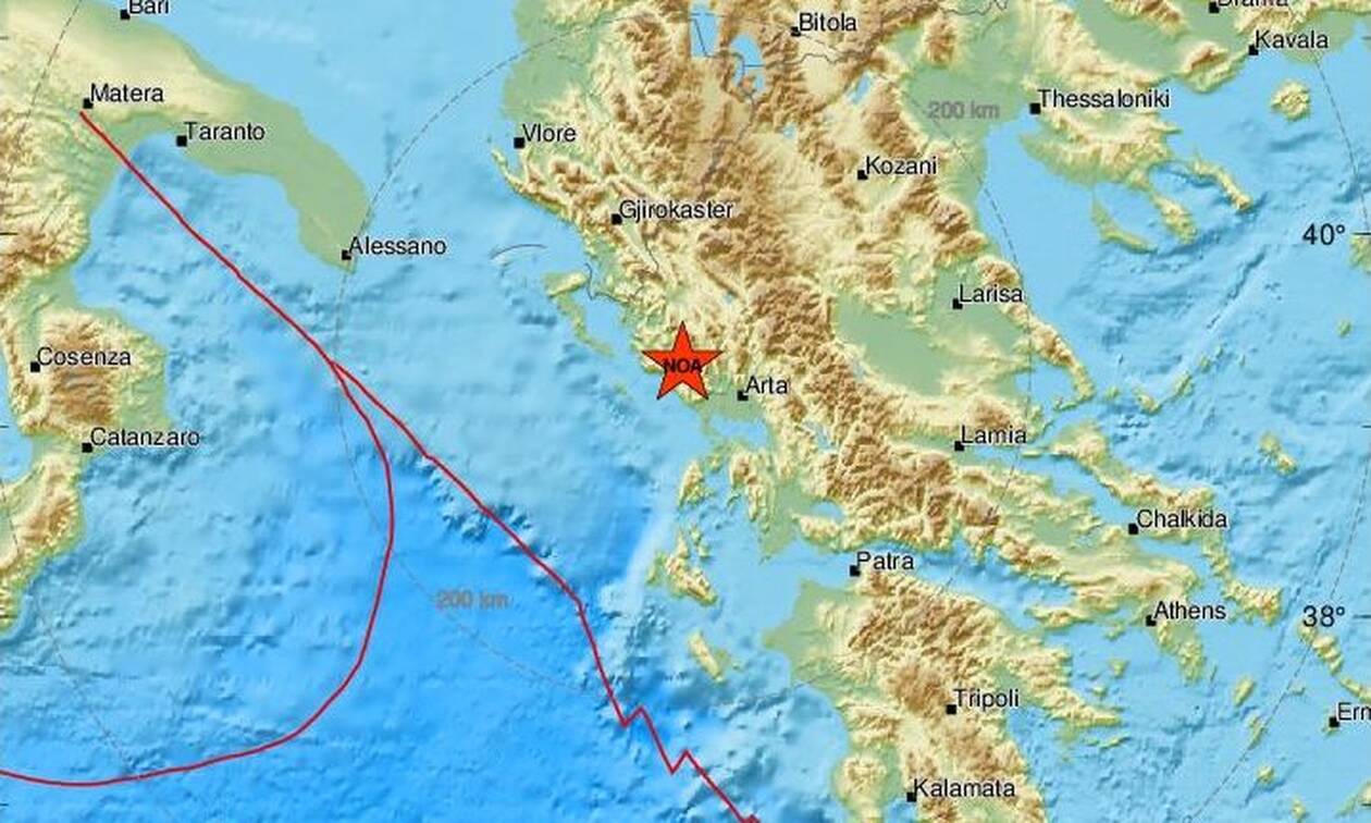 Ελλάδα: Ισχυρός σεισμός 5.6 Ρίχτερ πριν από λίγο!