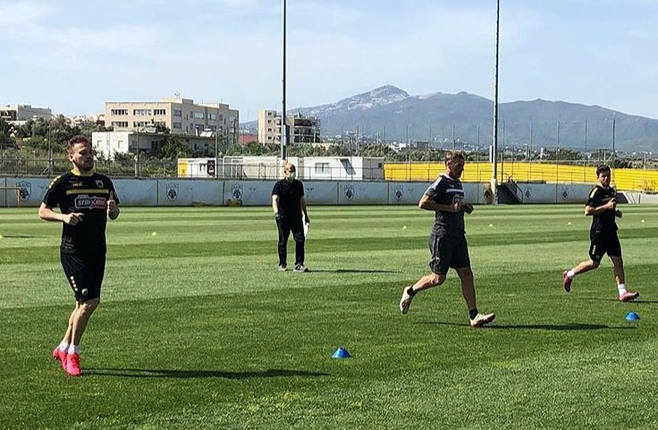 ΑΕΚ: “Με τον Καρέρα στους ρυθμούς της προπόνησης”