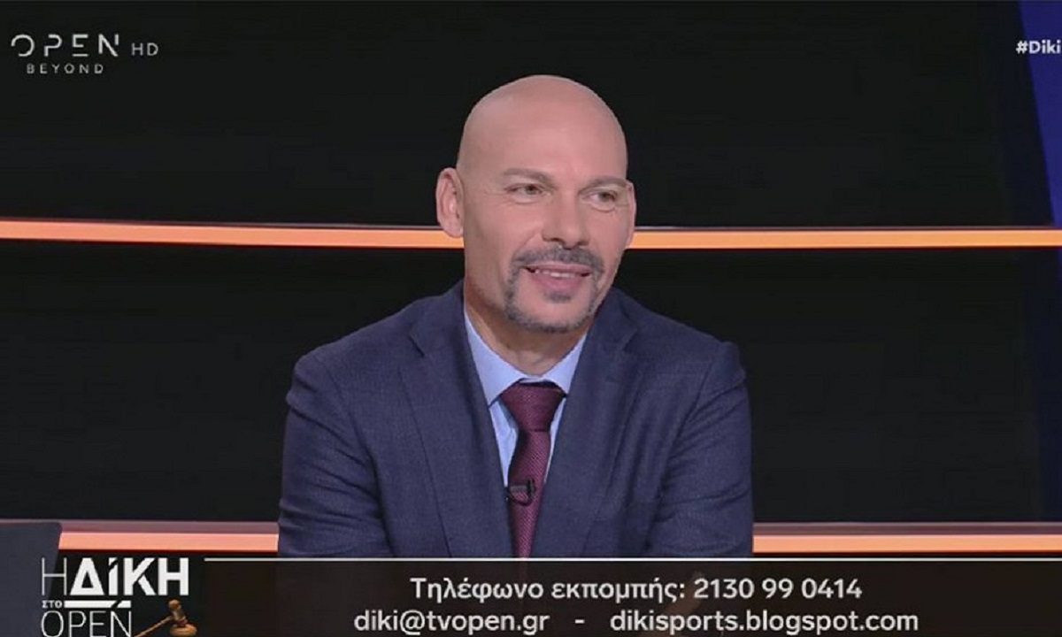 Κάκος: “Έπρεπε να δοθεί πέναλτι στην ΑΕΚ”