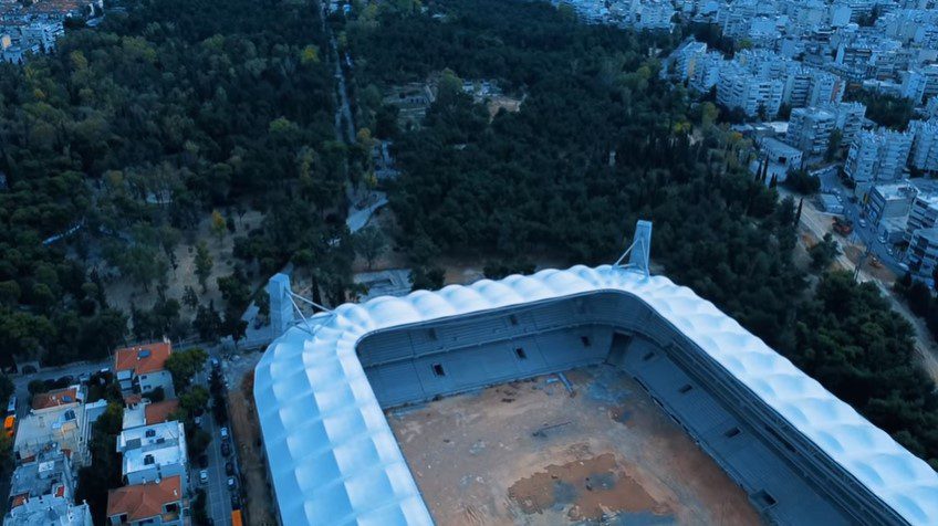 Προχωράει η “ένδυση” της Αγιά Σοφιάς-OpapArena! (vid)