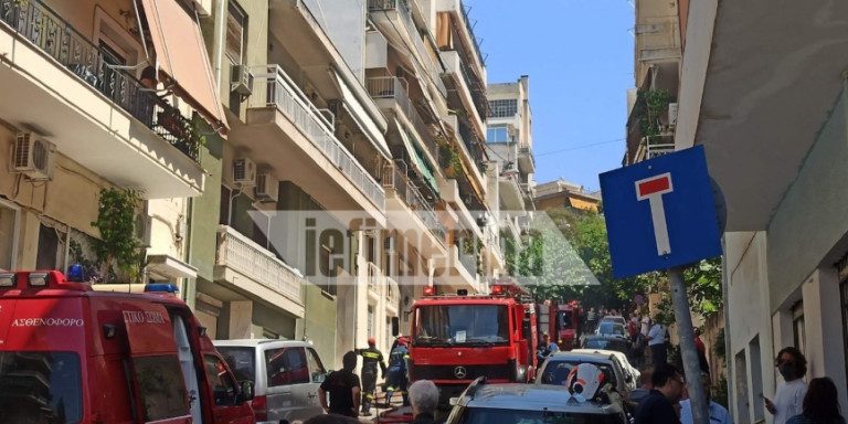 Τραγωδία στην Κυψέλη: Δύο νεκροί από φωτιά σε διαμέρισμα