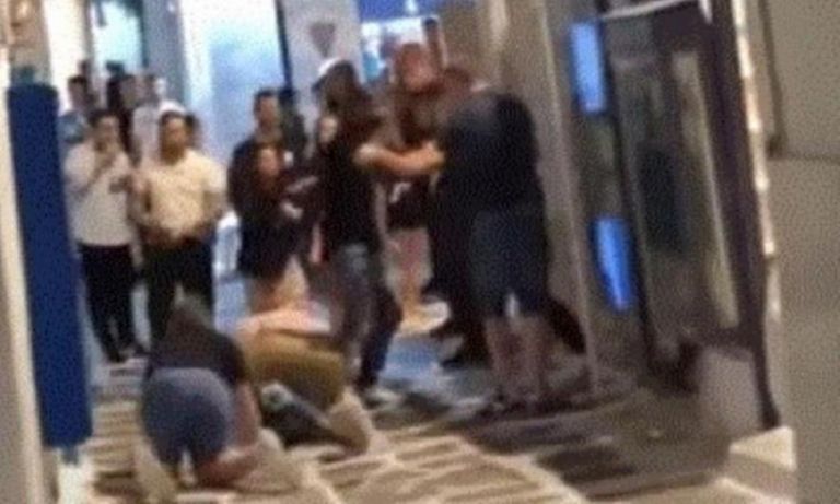 Μαγκουάιρ: Το βίντεο με τις μπουνιές στη Μύκονο (vid)