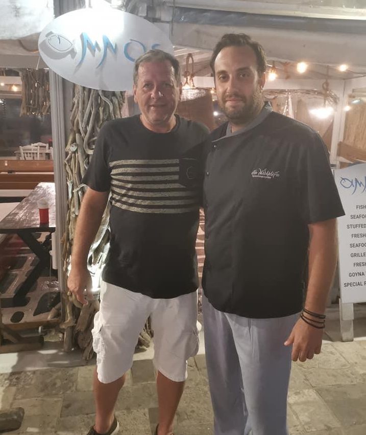 Διακοπές στην Νάξο ο Αγγελόπουλος