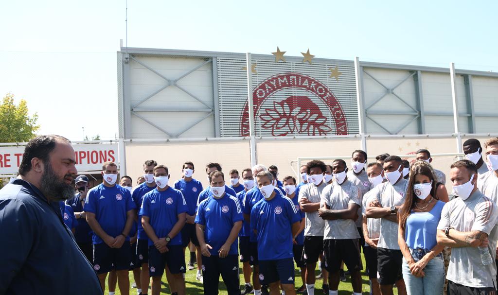 Μαρινάκης: «Τα δυνατά μας για το Κύπελλο και μια ακόμη καλύτερη σεζόν»