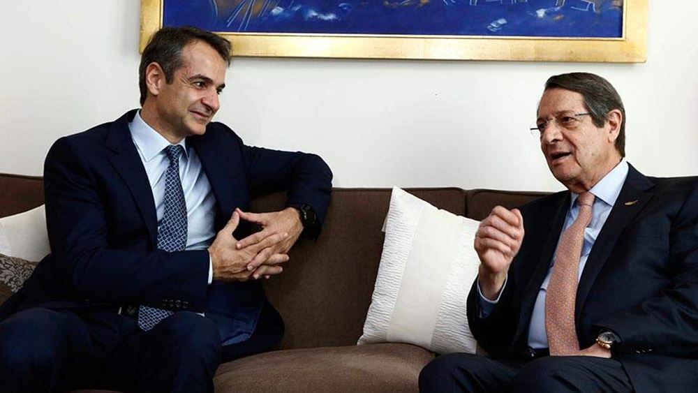 Τηλεφωνική επικοινωνία Κ. Μητσοτάκη με τον Νίκο Αναστασιάδη