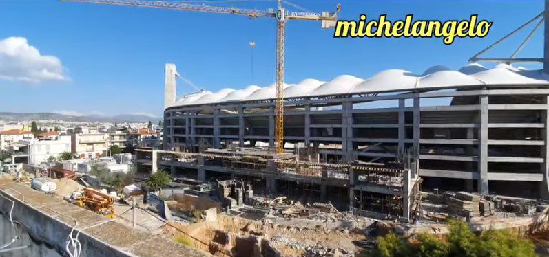 40λεπτο βίντεο από τις σημερινές (9/9) εργασίες στην Αγιά Σοφιά-OpapArena!