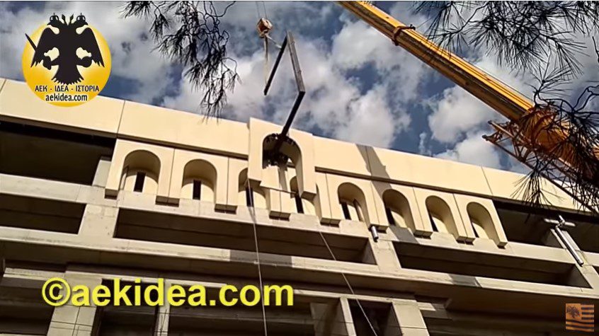 Συνεχίζεται δυναμικά η εξωτερική ένδυση στην Αγιά Σοφιά (vid)