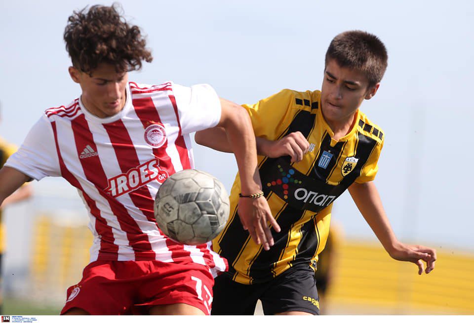 Νίκησε σε φιλικό αγώνα τον Ολυμπιακό η Κ15 της ΑΕΚ