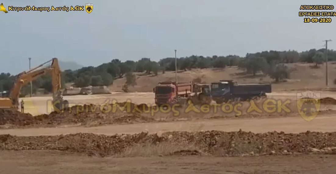 ΒΙΝΤΕΟ από τις εργασίες στο προπονητικό κέντρο στα Σπάτα
