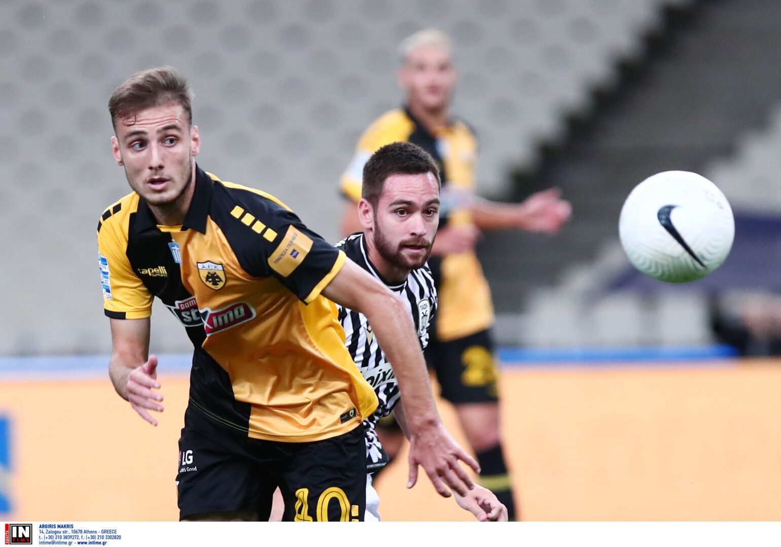 Μάριο Μιτάι: Παρακολούθησε από κοντά το ΑΕΚ – Λεβαδειακός! (pic)