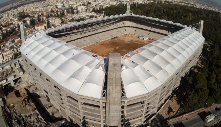 Αγιά Σοφιά-Opap Arena: Πλάνα από τις σημερινές εργασίες! (vid)