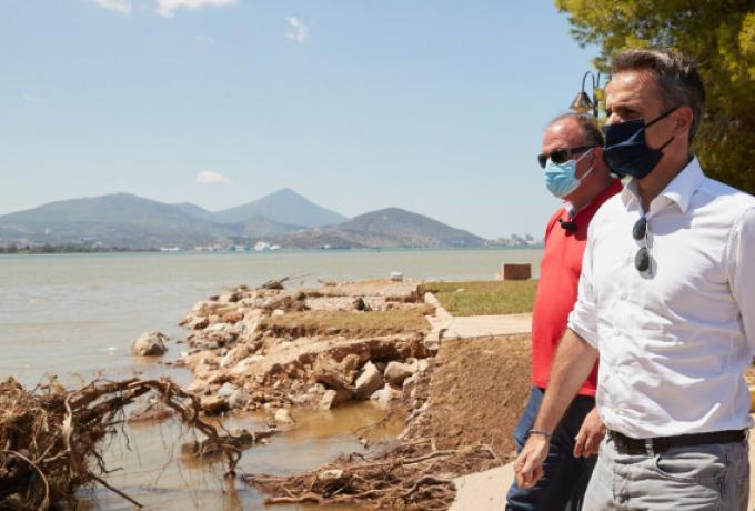 Στη Σάμο ο Μητσοτάκης αμέσως μετά το διάγγελμα