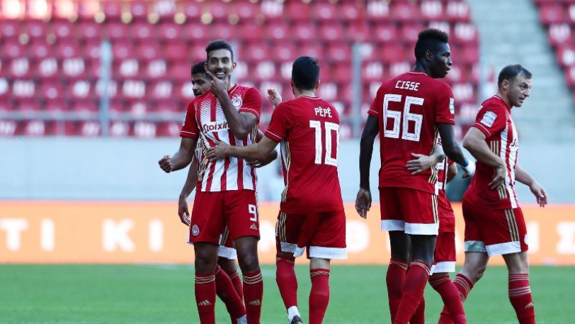 Η 11αδα του Ολυμπιακού κόντρα στην Μάντσεστερ Σίτι