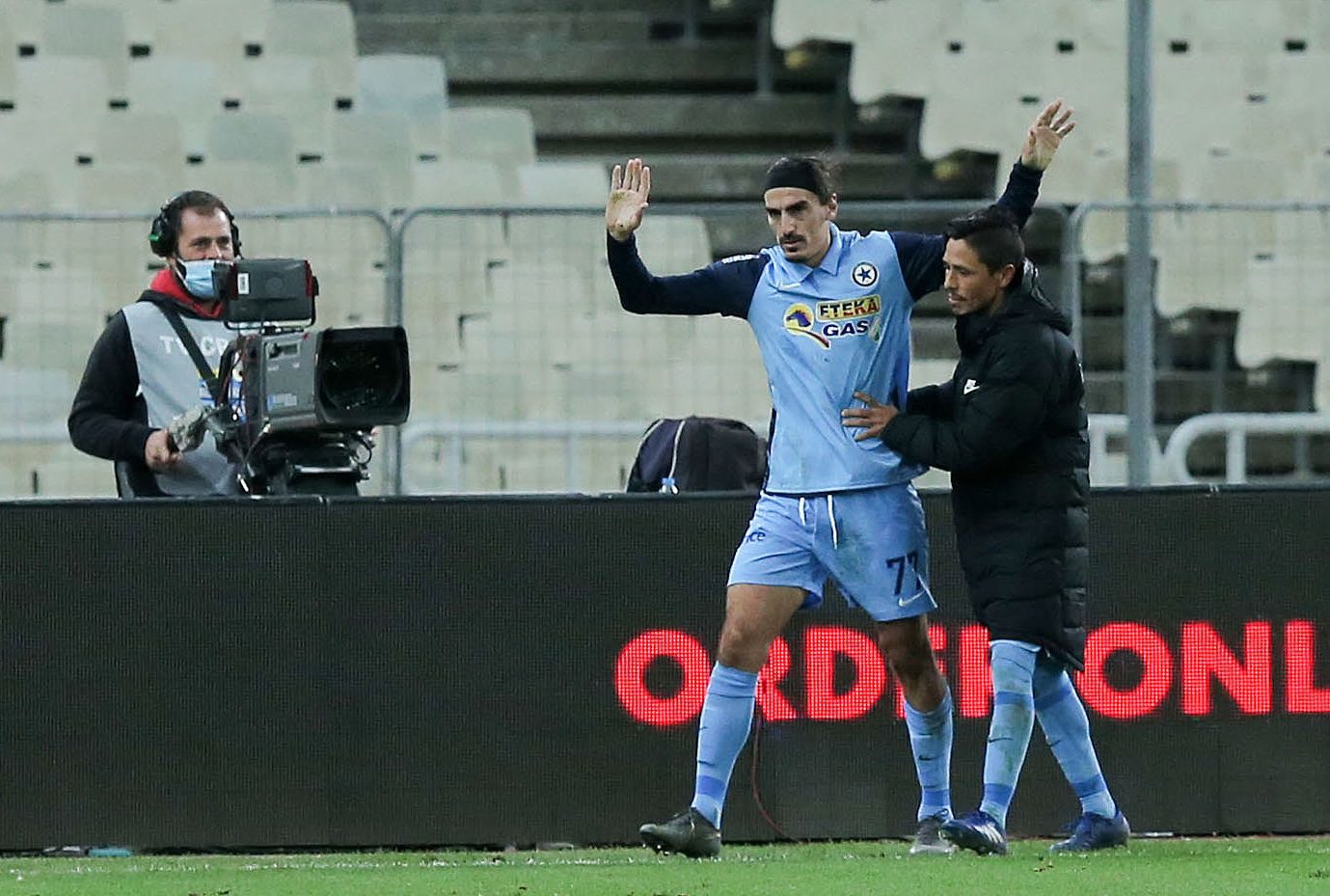 Χριστοδουλόπουλος: “Έπνιξα τη χαρά μου, στο γκολ που πέτυχα”