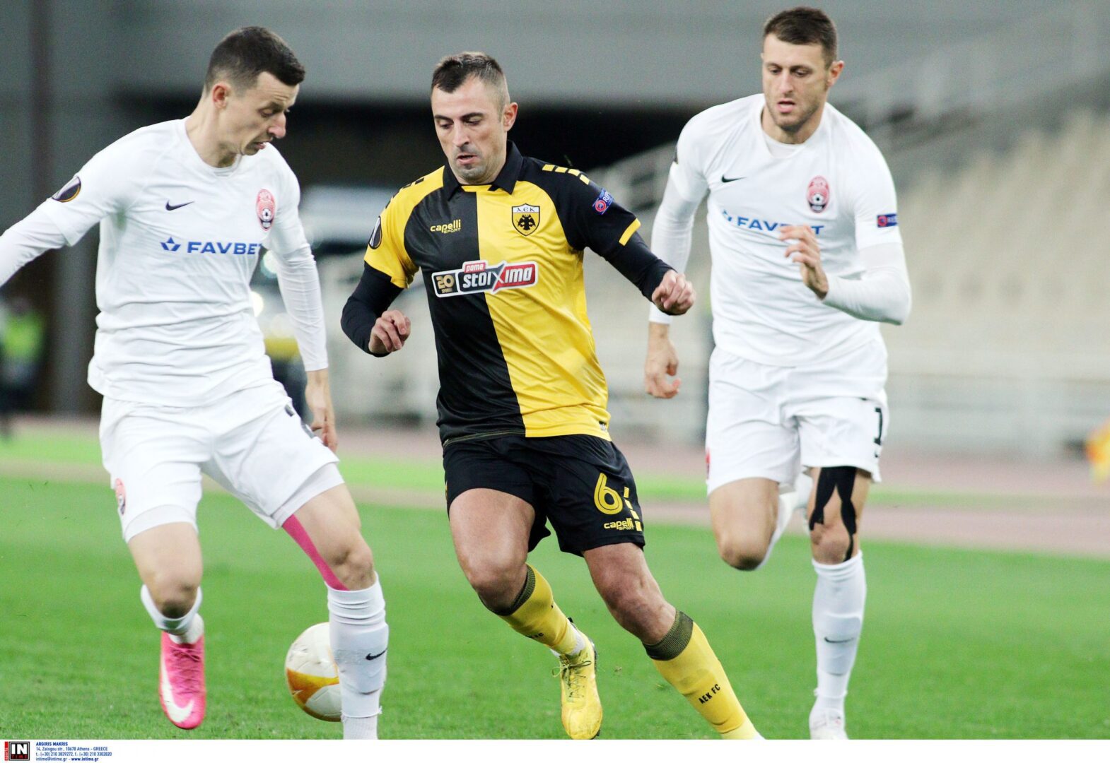 Τα στιγμιότυπα του ΑΕΚ-Ζόρια (ΒΙΝΤΕΟ)