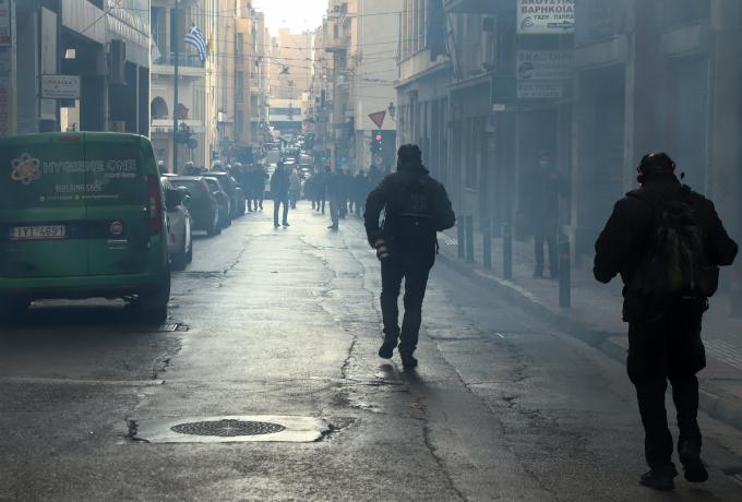 Επεισόδια και στον σταθμό Λαρίσης