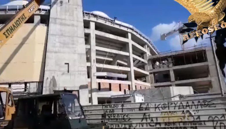 Οι εργασίες στον Ναό, ημέρα Δευτέρα (vid)