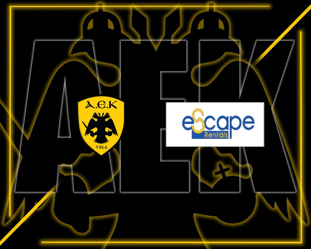 ΑΕΚ και ESCAPE RENTALS συνεχίζουν μαζί!