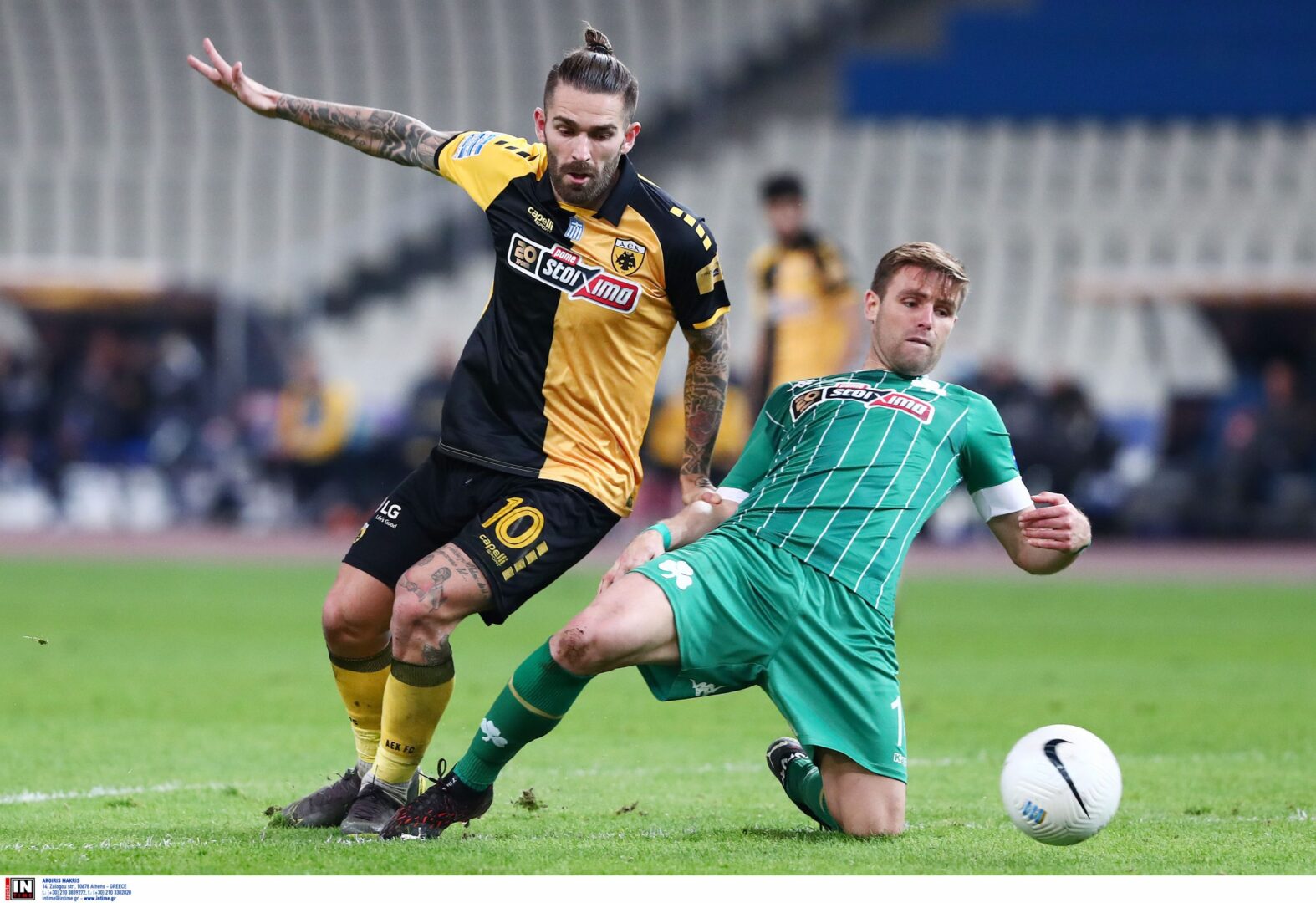 Τα στιγμιότυπα του ΑΕΚ-Παναθηναϊκός (ΒΙΝΤΕΟ)