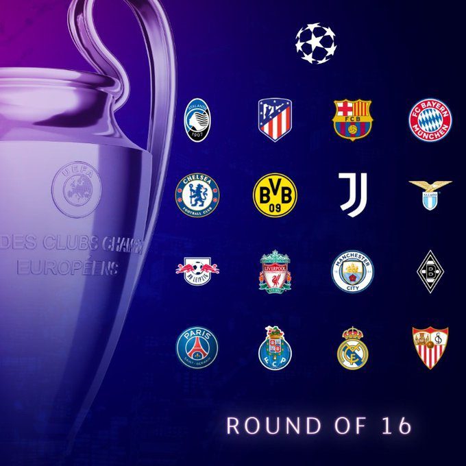 Champions League: Τα ζευγάρια της φάσης των 16