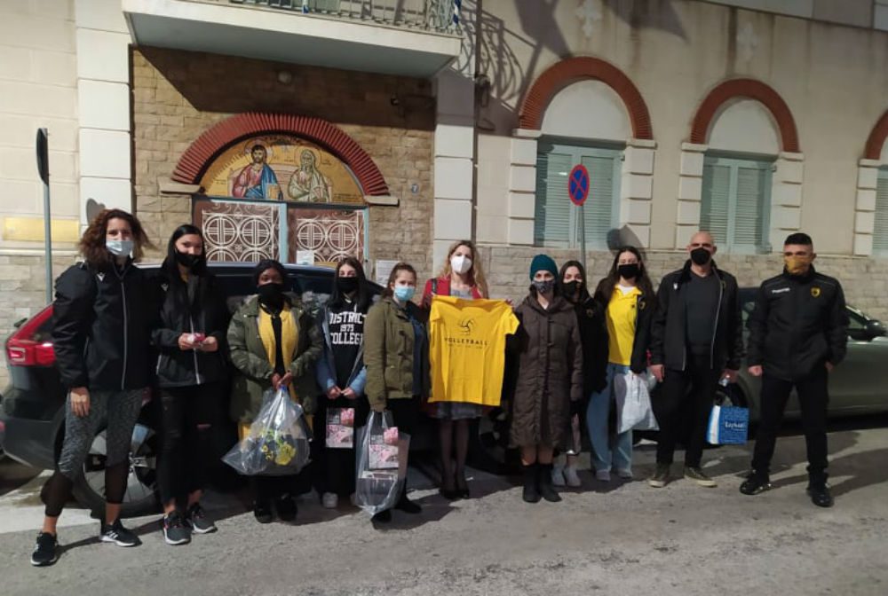 Βόλεϊ γυναικών: Μοίρασε χαρά και αγάπη και φέτος η ΑΕΚ!