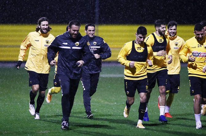 Προπονήθηκαν οι Σιμόες και Ολιβέϊρα