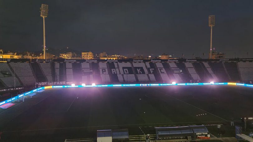 ΠΑΟΚ – ΑΕΚ: Έσβησαν τα φώτα στην Τούμπα! (pics)