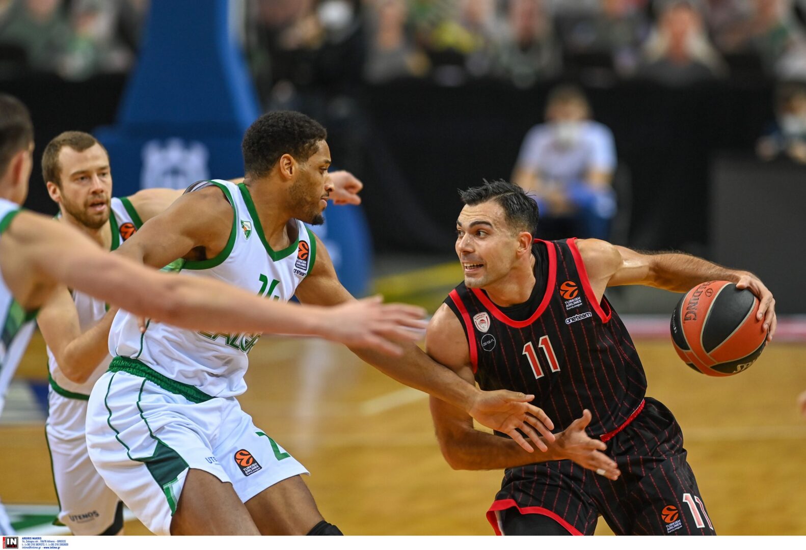 Euroleague: Το γύρισε μέσα σε τρία λεπτά η Ζαλγκίρις και νίκησε τον Ολυμπιακό