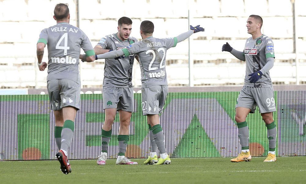 ΝΠΣ Βόλος-Παναθηναϊκός 0-2: Το πράσινο τρένο του 2021 σφύριξε και στο Πανθεσσαλικό